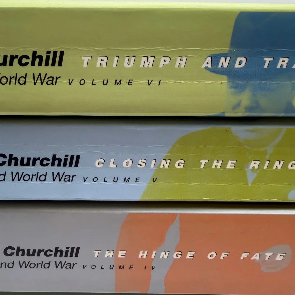 Winston Churchill The Second World War 6 Volume Box Set Mariner Books Paperback